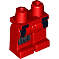 Lego nohy, červená (6024074)